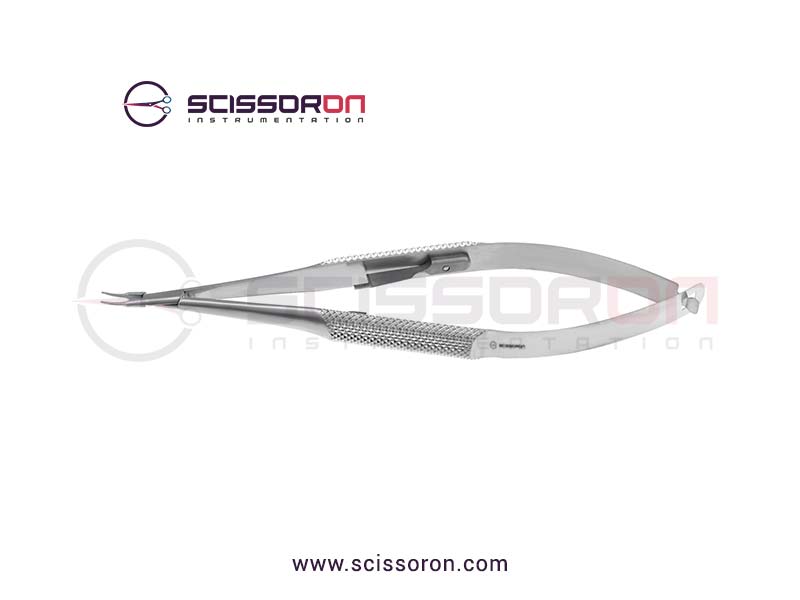 Bechert-Sinskey Needle Holder 9.0mm Smooth Curved Jaws