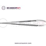 Jacobson Microsurgical Needle Holder TC Dust 0.4MM Straight Jaws Handle with Lock