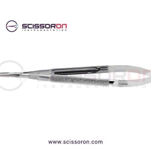 Jacobson Microsurgical Needle Holder TC Dust Heavy Jaws Handle with Lock