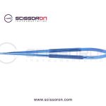Jacobson Microsurgical Needle Holder TC Duste Straight Heavy Jaws Handle without Lock