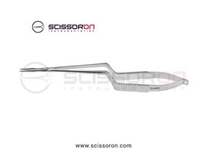 Jacobson Microsurgical Needle Holder TC Dust Delicate Straight Jaws