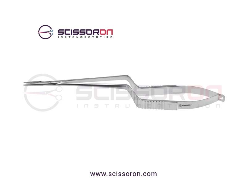 Jacobson Microsurgical Needle Holder TC Dust Delicate Straight Jaws