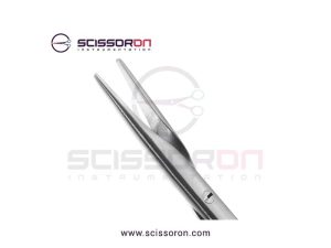 Jacobson Microsurgical Needle Holder Smooth Straight Jaws-02