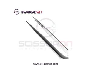 Bonaccolto Jeweler Type Forceps Serrated Tip Jaws