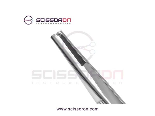 Bonney Dissecting Forceps 1x2 Teeth End with Serrated TC Platform-02