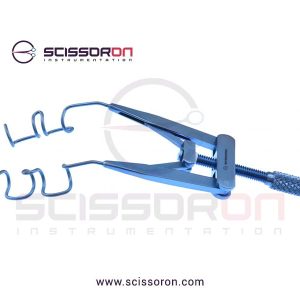 Brown Triple Post Lid Speculum Adult Titanium