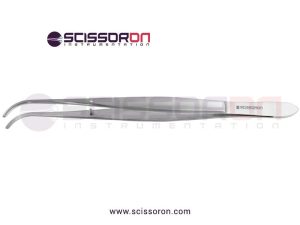 Cushing Dressing Forceps Curved Jaws