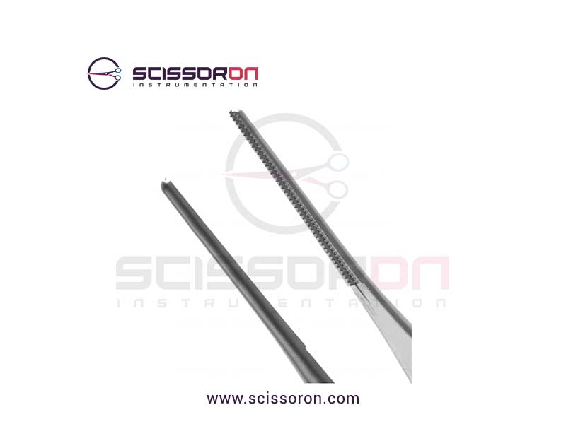DeBakey microsurgical tissue forcepsStraight_balanced handle_02