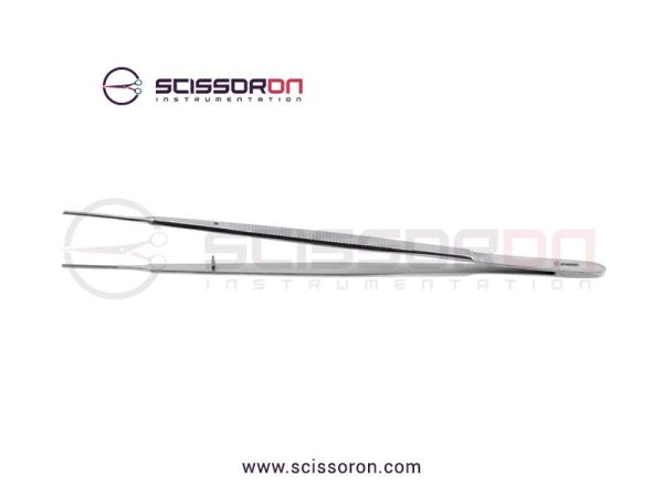 Gerald Dressing Forceps Straight Serrated Jaws