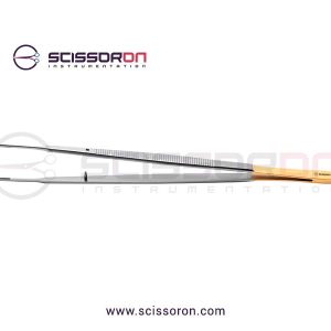 Gerald Dressing Forceps 1.0mm TC Insert Delicate Jaws