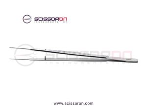 Gerald Microsurgical Dressing Forceps TC Dust Straight Jaws