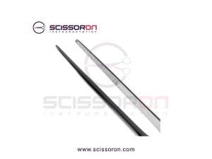 Gerald Microsurgical Dressing Forceps TC Dust Straight Jaws-02