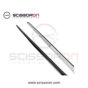 Gerald Microsurgical Dressing Forceps TC Dust Straight Jaws-02