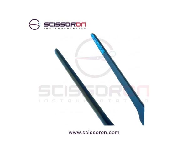 Gerald Microsurgical Dressing Forceps TC Dust Straight Jaws Titanium-02