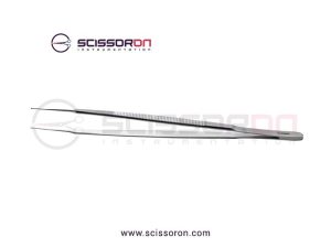 Gerald Microsurgical Forceps 1.0mm Ring TC Dust Surface Straight Jaws
