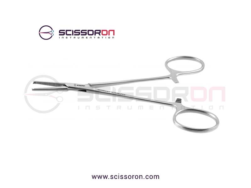 Halstead Hemostatic Mosquito Forceps 1x2 Teeth Straight Jaws