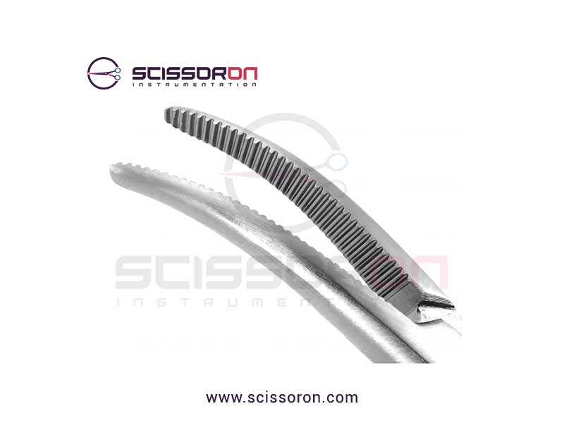 Halstead Hemostatic Mosquito Forceps Curved Jaws-02