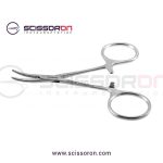 Hartman Hemostatic Mosquito Forceps Curved Jaws