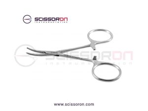 Hartman Hemostatic Mosquito Forceps Curved Jaws