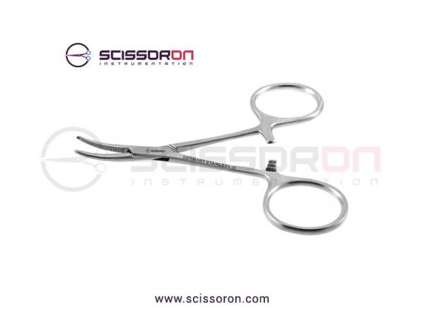 Hartman Hemostatic Mosquito Forceps Curved Jaws