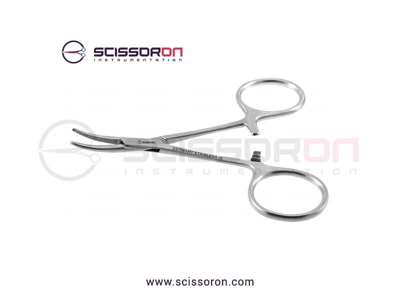Hartman Hemostatic Mosquito Forceps Curved Jaws