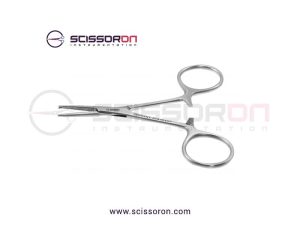 Hartman Micro Hemostatic Mosquito Forceps Straight Jaws with 1x2 Teeth End