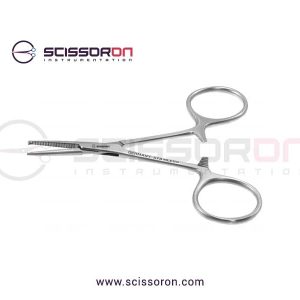 Hartman Micro Hemostatic Mosquito Forceps Straight Jaws with 1x2 Teeth End