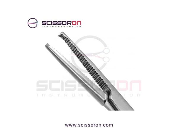 Hartman Micro Hemostatic Mosquito Forceps Straight Jaws with 1x2 Teeth End-02