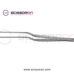 Hoen Dressing Forceps Straight Jaws with Bayonet Shape Handle