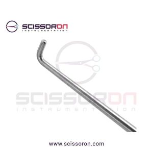 Hoen Nerve Hook Straight Shaft with 90° Angled Hook