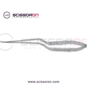 Jacobson Microsurgical Scissor 13mm Blades Bayonet Handle