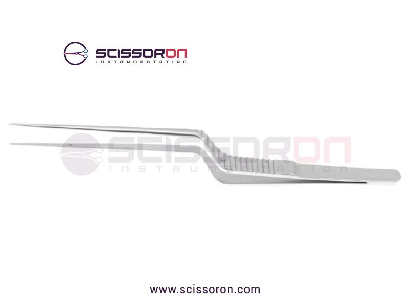 Jacobson Forceps blunt ends bayonet shape handle
