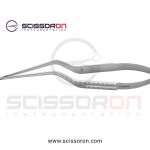 Jacobson Microsurgical Scissor Sharp End Nano Curved Blades