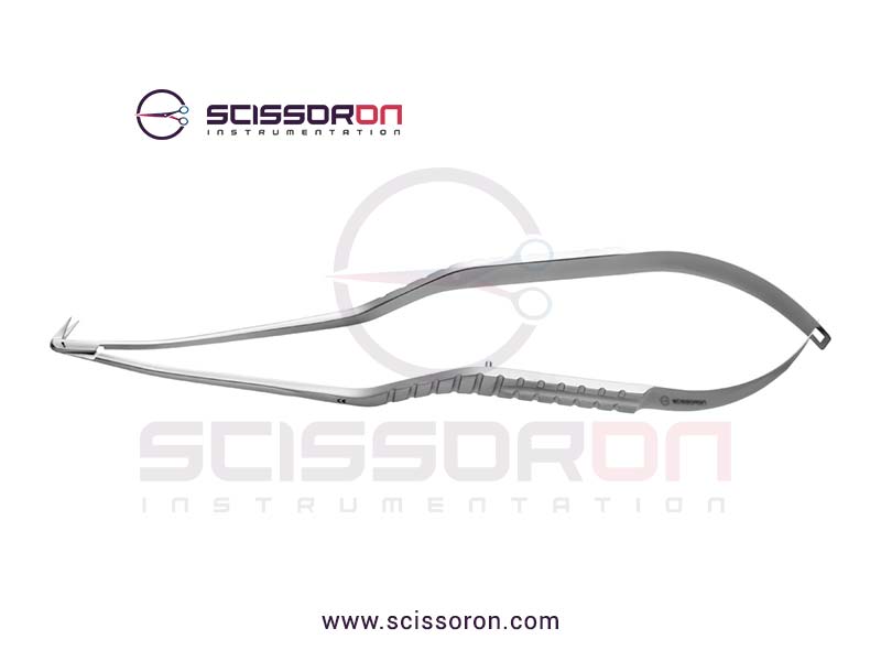 Jacobson Scissor Left Angled Sharp End Blades