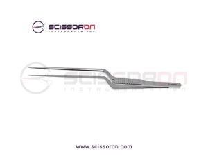 Jacobson Bayonet Forceps Straight Sharp Ends