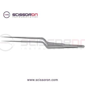 Jacobson Bayonet Forceps Straight Sharp Ends