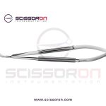 Jacobson Microsurgical Scissor Fine Blades Round Neck