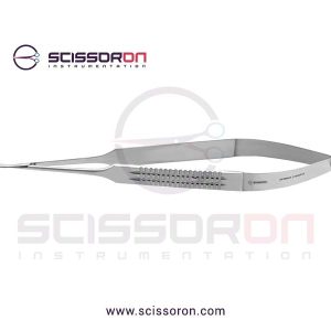 Jacobson Microsurgical Scissor Blunt End Curved Blades