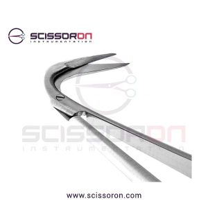 Jacobson Microsurgical Scissor Micro Fine Blades Round Neck