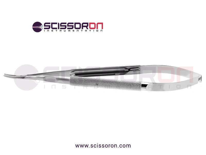 Jacobson needle holder Curved Jaws Handle with Lock