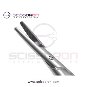 Jacobson Microsurgical Needle Holder TC Insert Straight Heavy Jaws Handle with Lock-02