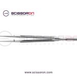 Microsurgical Forceps with 2.0mm Ring Tip TC Dust Surface