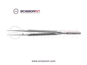 Microsurgical Forceps with 2.0mm Ring Tip TC Dust Surface