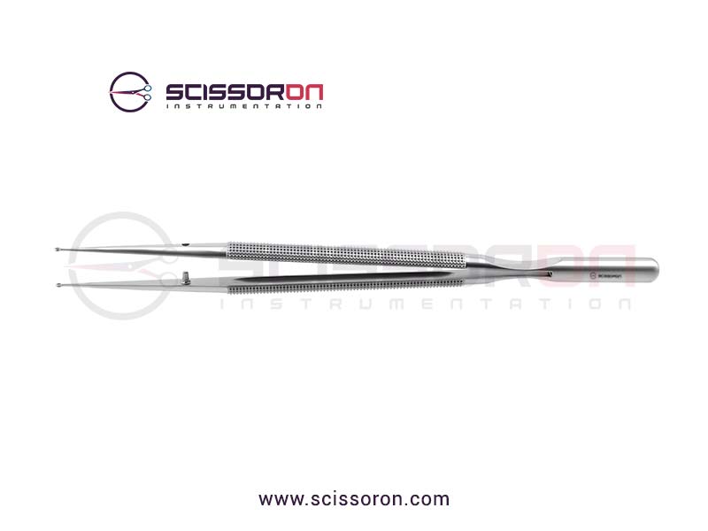 Microsurgical Forceps with 2.0mm Ring Tip TC Dust Surface