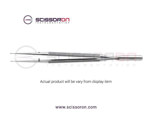 Microsurgical Forceps 2.5mm TC Dusted Micro Ring Jaws Microsurgical Forceps 2.5mm TC Dusted Micro Ring Jaws