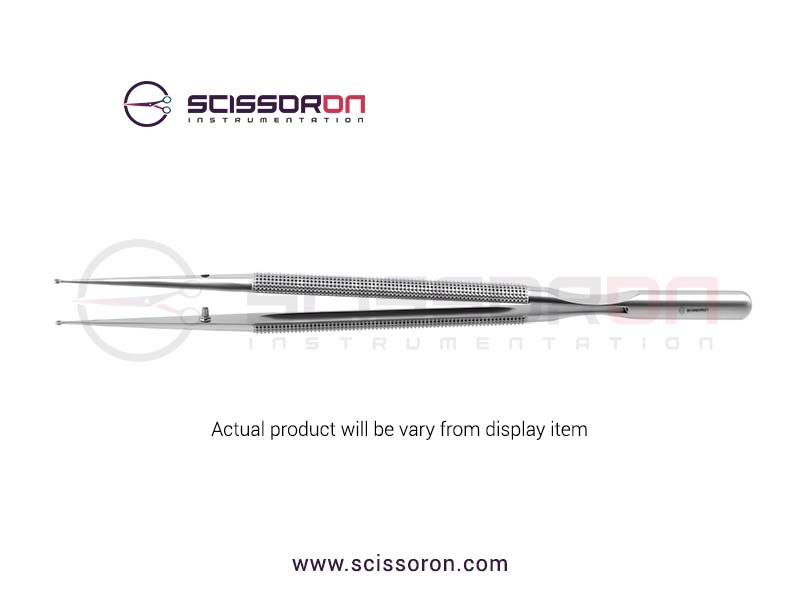 Microsurgical Forceps 2.5mm TC Dusted Micro Ring Jaws