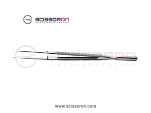 Microsurgical Forceps with 1.0mm Ring Tip TC Dust Surface