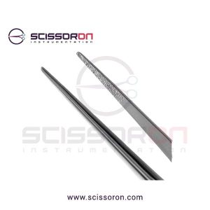 Microsurgical Tissue Forceps without Tying 1.0mm TC Dusted Straight Jaws-02