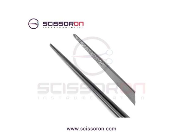 Microsurgical Tissue Forceps without Tying 1.0mm TC Dusted Straight Jaws-02