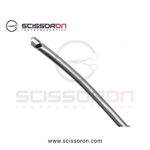 Pupil Dilator Ring Injector Curved Tube